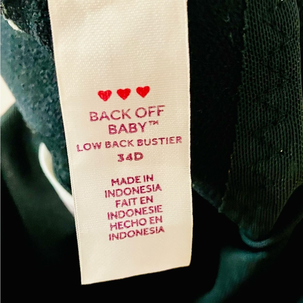 MEOW Victoria’s Secret Leopard Print Back Off Baby Bustier Corset Top Bra 34D - Picture 4 of 4